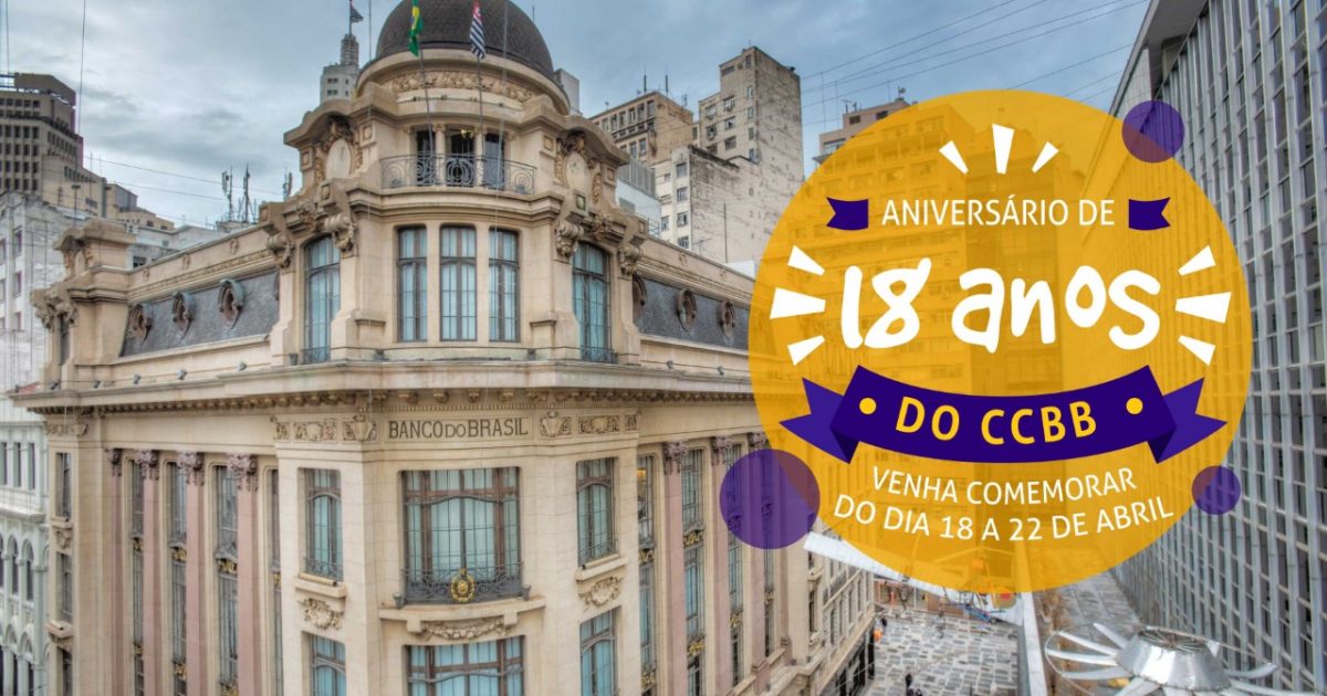 CCBBSP 18 anos
