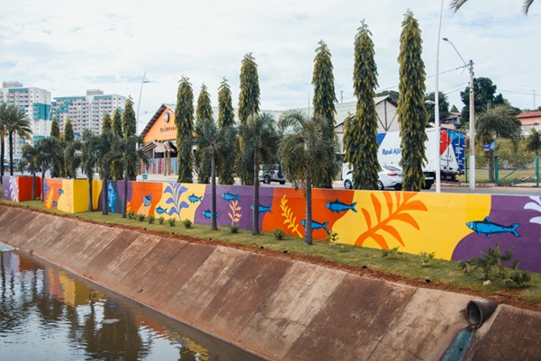 Cidade Viva leva revitalização, arte e bem-estar à  Praça Dona Nora Krueder em Dourado/SP