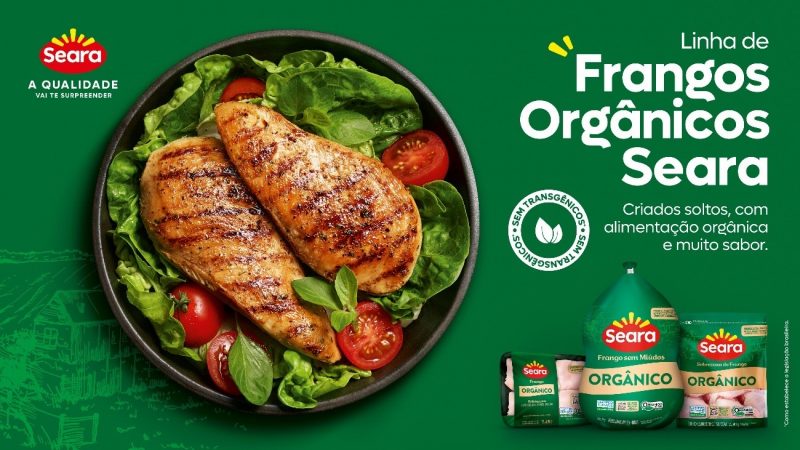 Frango orgânico da Seara ganha destaque no maior evento de bem-estar, saúde e beleza do Brasil
