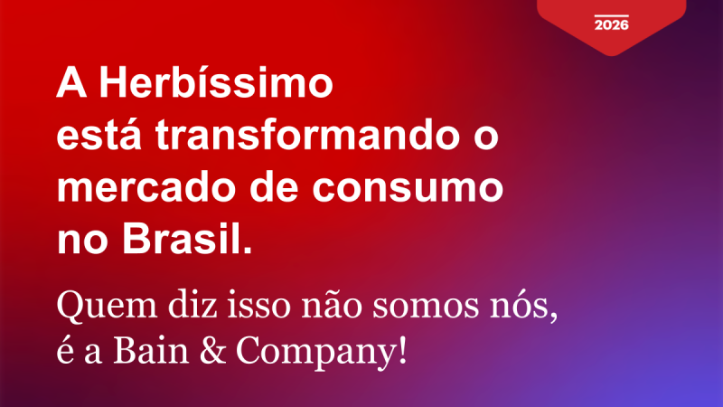 Herbíssimo integra 1ª edição da pesquisa Insurgent Brands da Bain no Brasil