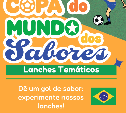 Sampapão e IDPC lançam cardápio temático da Copa do Mundo 2026 com receitas exclusivas de 10 países